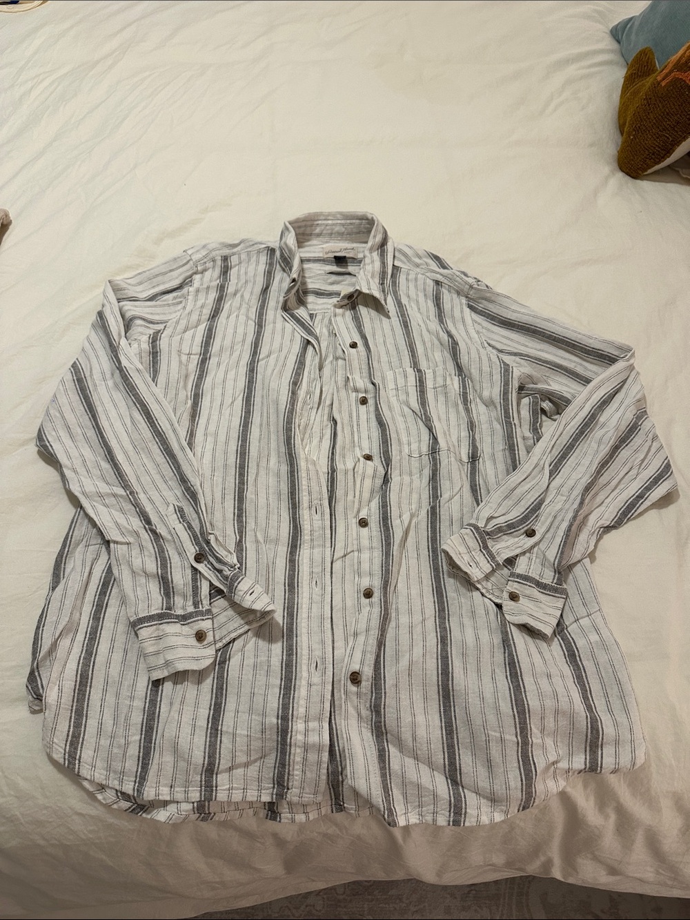 Linen button up